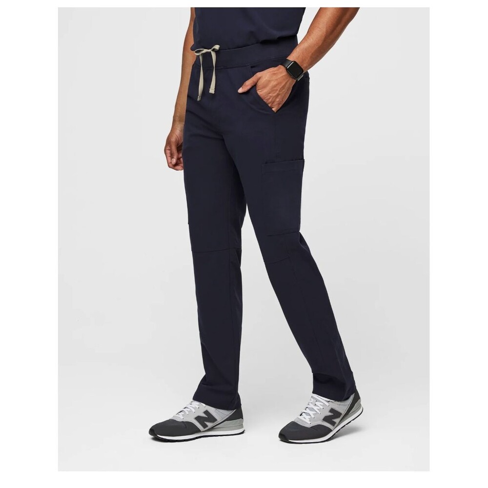 FIGS Axim Cargo Scrub Pants Navy Blue Men's Size Small Medical Nursing T2001